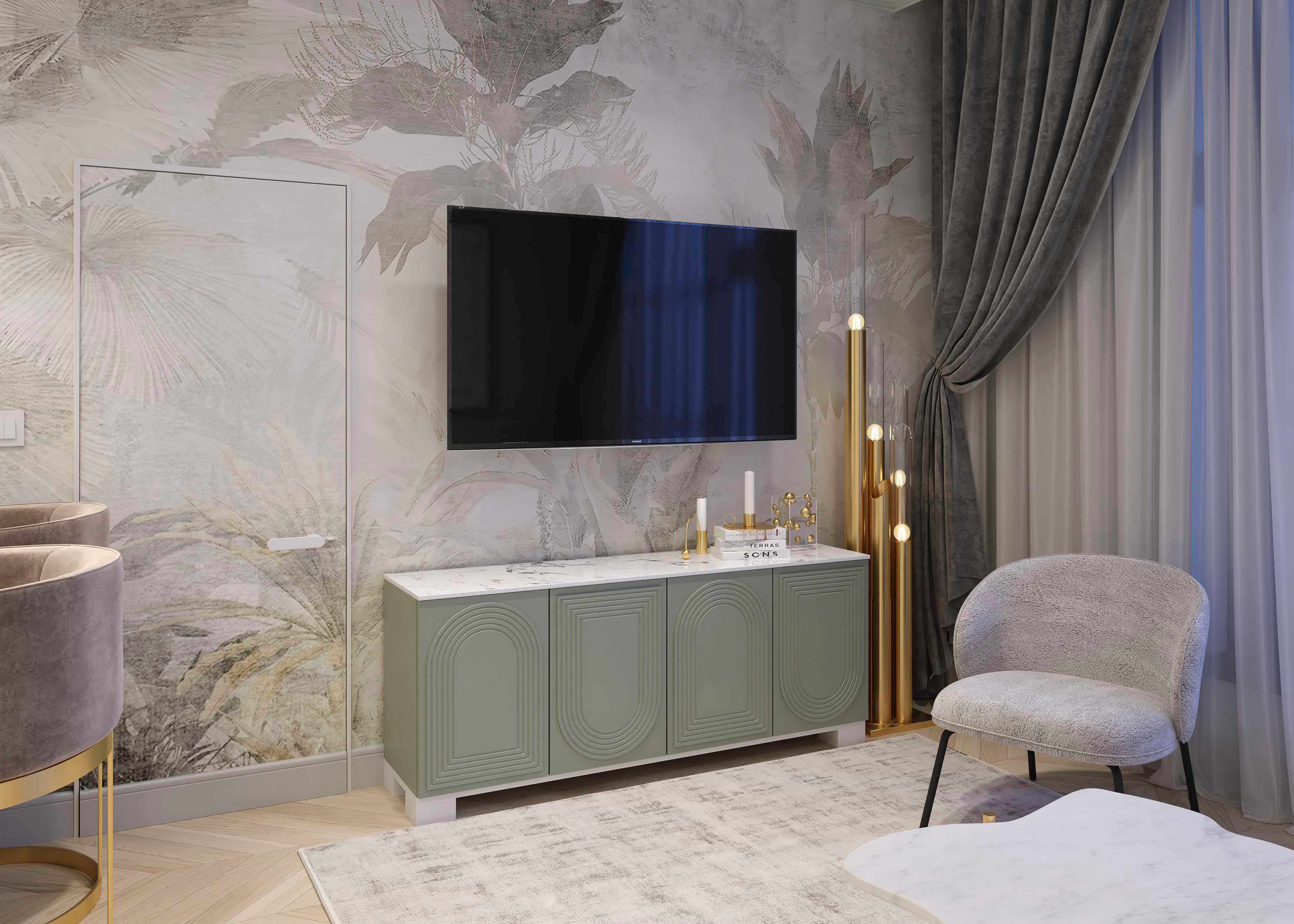 Тумба под ТВ Лира
