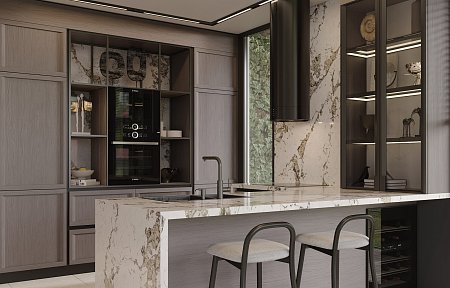 Заказать кухню Кухонный гарнитур Луна в Омске